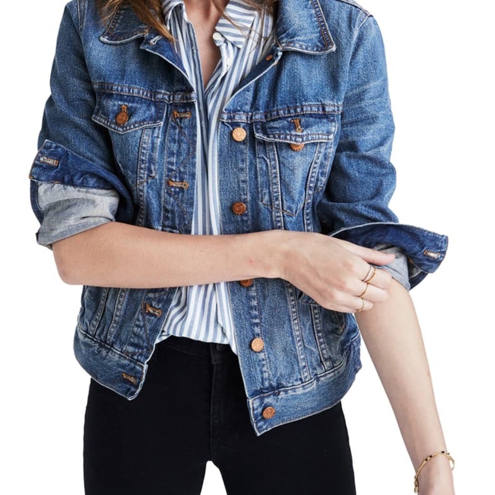 Madewell The Jean Jacket in Pinter Wash